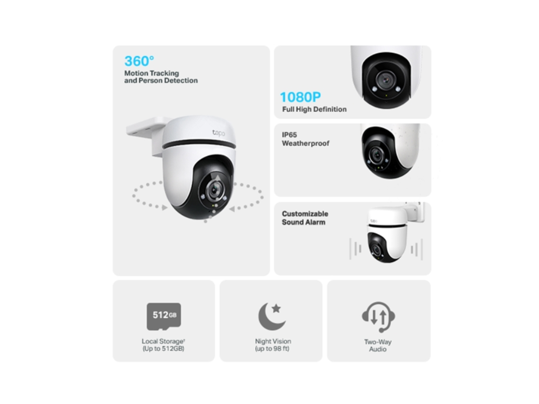 TP-Link Tapo C500 Outdoor Wi-Fi Camera – Same Day Delivery Qatar TP-Link Tapo C500 Outdoor Wi-Fi Camera – Same Day Delivery Qatar